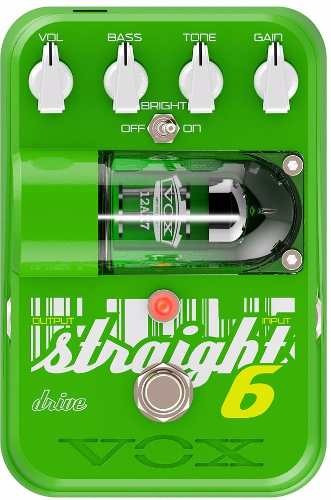 Pedal Overdrive Vox Straight 6 - Hasta 12 Cuotas!
