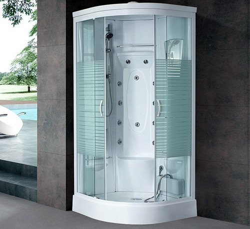 Imagen 1 de 7 de Cabina De Ducha Escocesa Aloha S-005 Con Vapor Y Masajeador