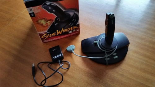Microsoft Sidewinder 3d Pro + Adaptador Usb - Clássico