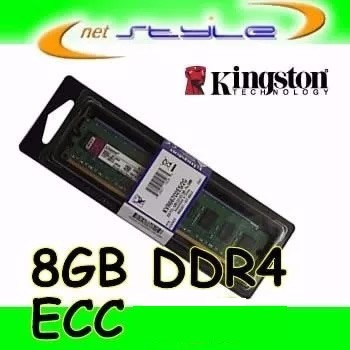 Kingston 8gb Ddr4 2400mhz Ecc Udimm Cl17 Sr X8 1.2v 288 Pin