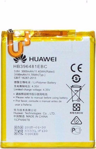 Bateria Huawei Hb396481ebc Ascend Honor 6 Lte H60 L12 G7 G8