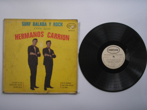 Lp Vinilo Los Hermanos Carrion Surf  Balad Y Rock