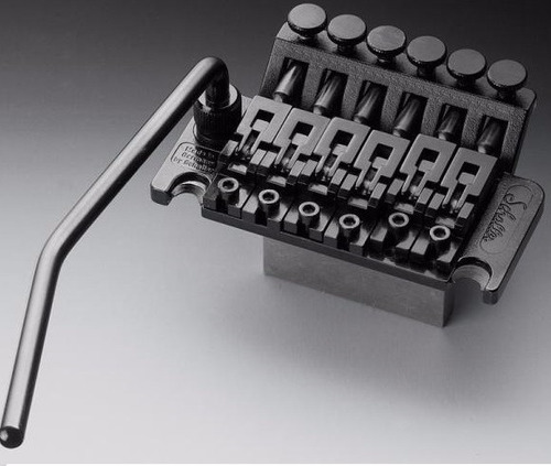Floyd Rose Schaller Completo Com Trava 43mm Bloco 37 Black