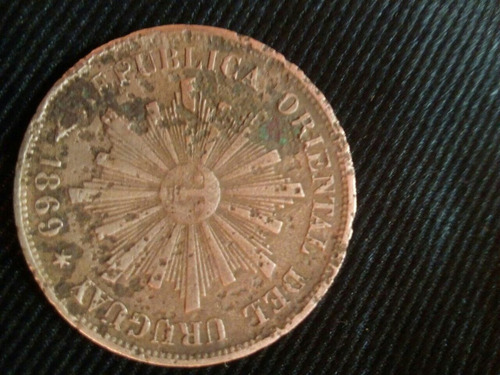 Moneda De Cobre Uruguaya  - 1 Centésimo -