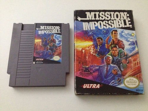 Mission Impossible Nes Nintendinho Original Nintendo