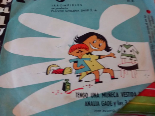 Vinilo Single De Pulgarcito Tengo Una Muñeca Vest ( M-132