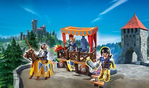 Playmobil 6695 Super 4 Tribuna Real Con Alex - Mundo Manias