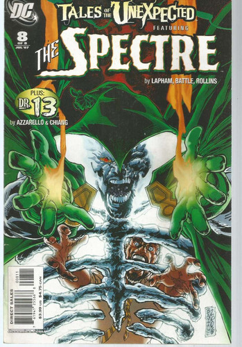 The Spectre 08 Tales Of The Unexpected - Bonellihq Cx284 T20