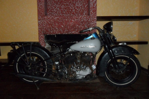 Imagem 1 de 6 de Harley Davidson 750cc 1951