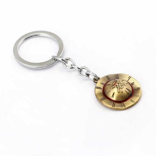 Llavero Metal Anime Sombrero Monkey D Luffy One Piece