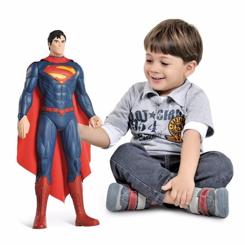 Boneco Superman Gigante 55 Cm Altura 8096 - Bandeirante