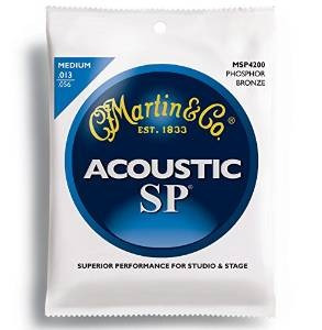 Martin Msp4200 Sp Bronce Fosforado Guitarra Acústica, Medio