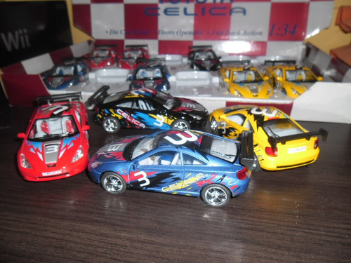 Perudiecast Kinsmart Toyota Celica Racing Escala 1.34