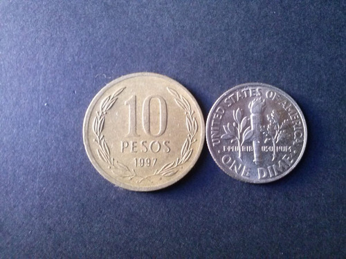 Moneda Estados Unidos One Dime Níquel 2002 Ceca P /c45)
