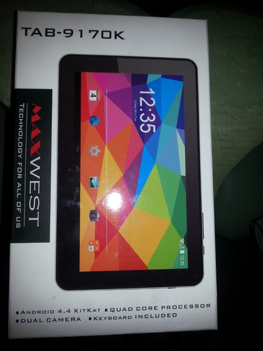 Tablet Android 4.4 Kitkat 9.7 Maxwest Lcd Touch Screen