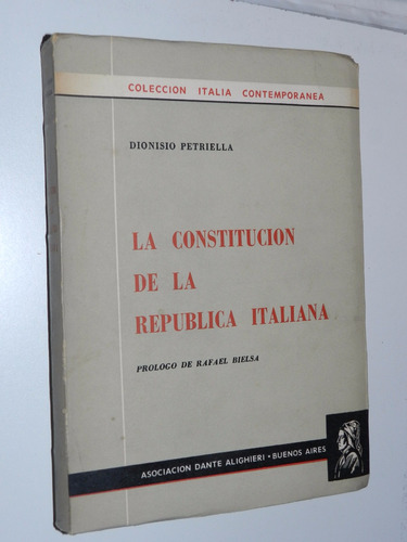 La Constitucion De La Republica Italiana - Petriella