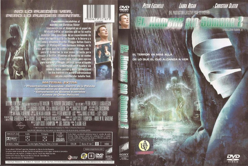 El Hombre Sin Sombra 2 Dvd Hollow Man Ii Terror Slater