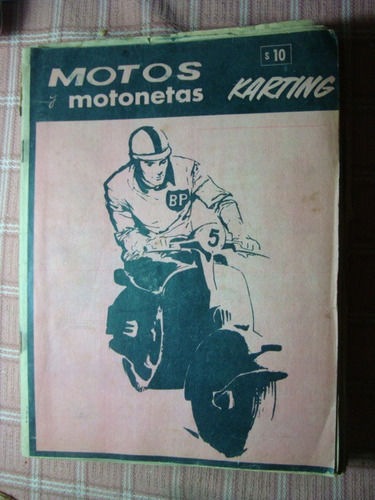 Revista Motos Y Motonetas 22 1961 Caldarella Salatino Tornqu