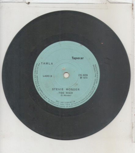 Compacto Vinil Stevie Wonder - All In Love Is Fair - 1973 -