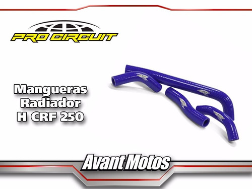 Mangueras Radiador Pro Circuit Crf 250 10/13 Avant Motos