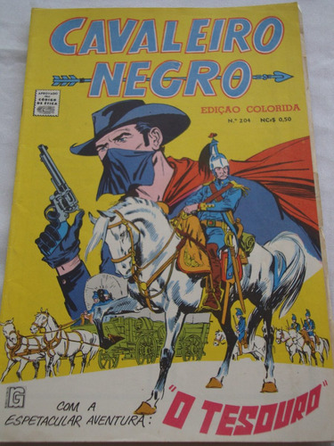 Cavaleiro Negro Cores 204 De 1969 Rge Excelente Frete Grátis