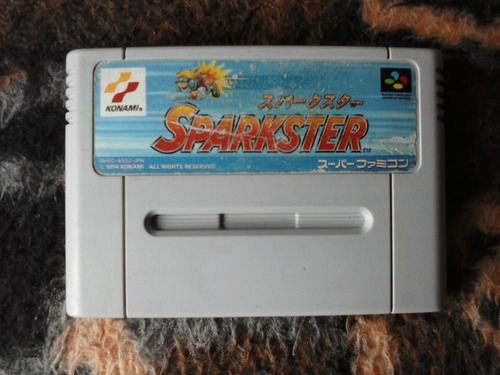 Super Nintendo - Sparkster - Japonês