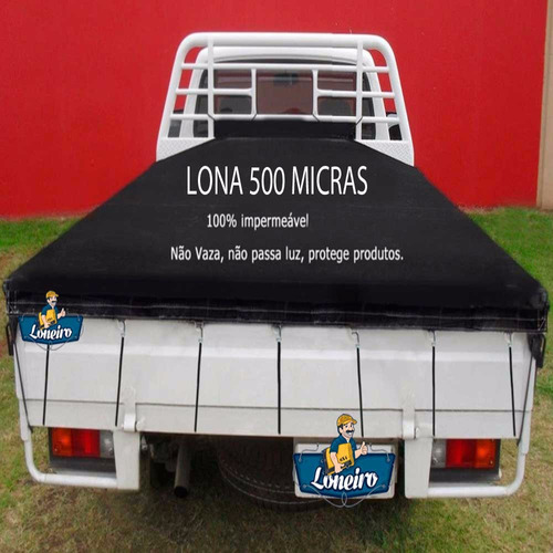 Lona 6 X 4 M Pppe Kia Bongo Hyndai Impermeavel P/ Carroceria