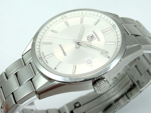 Tag Heuer Carrera Automático Calibre 5 Todo Aço Safira*!