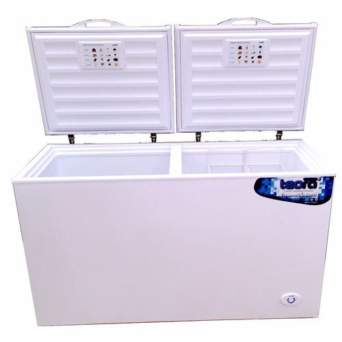 Freezer 550 Litros Teora Horizontal Tapa Ciega 2 Puertas