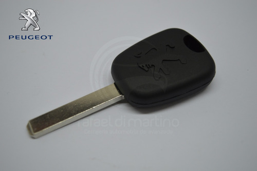 Llave Codificada Con Chip Para Peugeot 107 2007 - 2011