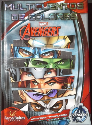 Libro  Multicuentos De Colores Marbel Avengers