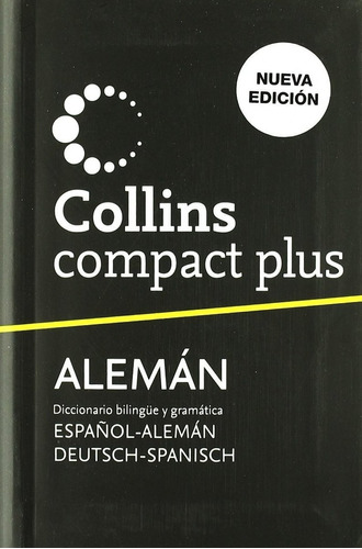 Diccionario Collins Compact Plus Alemán (nuevo)