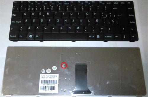 Teclado Sony Vgn-nr Vgn-ns Pcg-7111 Pcg-7112 7113 7131 7132