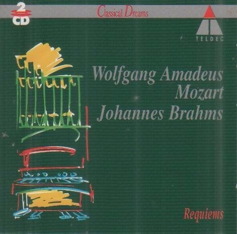 Mozart - Brahms - Requiems - Cd Duplo - André Previn