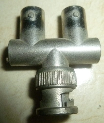 Conector Bnc Spliter Distribuidor Hembra - Macho - Macho