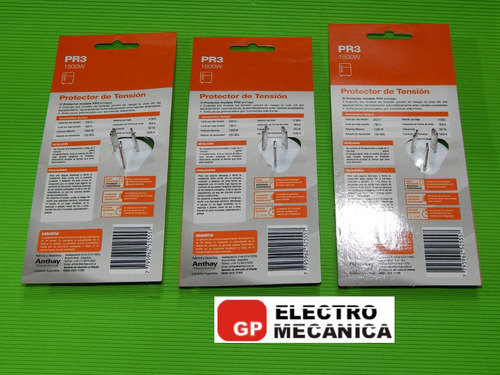 Imagen 3 de 9 de Protector De Tension Para Heladera 1500w Stand By Anthay