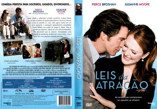 Dvd Lacrado Leis Da Atracao Pierce Brosnan Julianne Moore