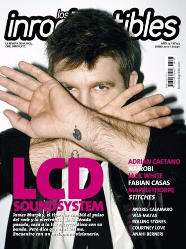 Revista Los Inrockuptibles 147. Junio 2010. Lcd Soundsystem