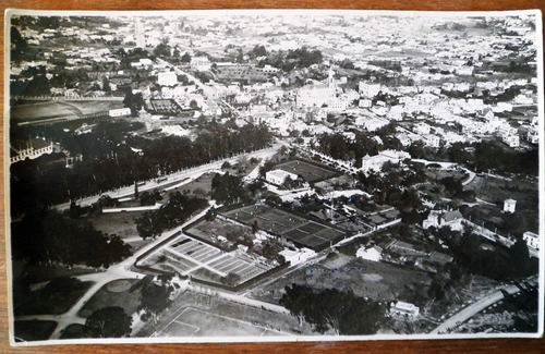 Antigua Gran Fotografia Prado Tranvias Club Tenis C. 1940