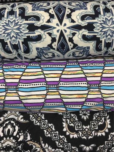 Tela Jersey Berska Estampada 1,50 Ancho Strech
