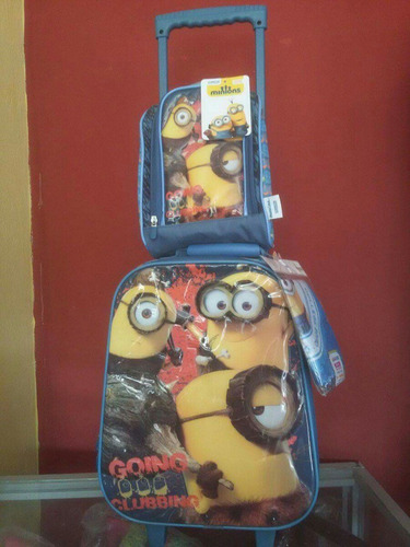 Maleta Mochila Lonchera Y Cartuchera De Oferta