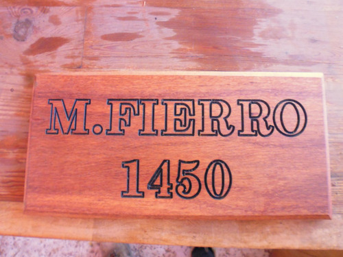 Carteles De Madera Y Otros Materiales