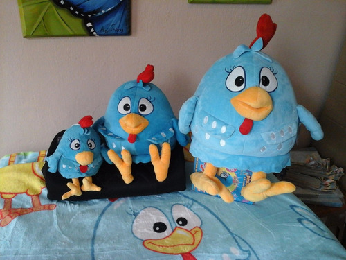 Peluche Baby Musical De La Gallina Pintadita 15cm