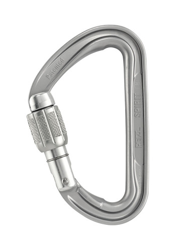 Mosquetón Con Seguro Spirit Screw-lock De Petzl