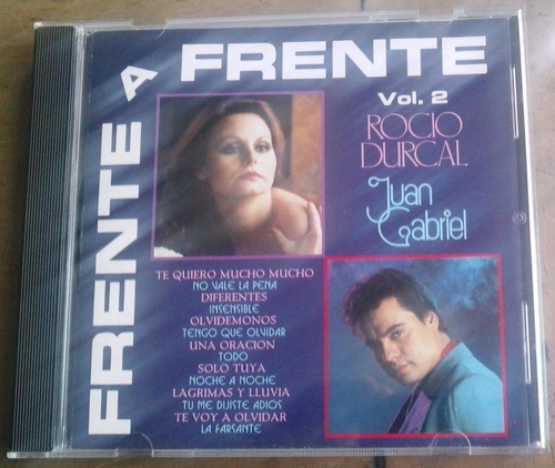 Rocio Durcal Y Juan Gabriel Frente A Frente Vol 2. Cd 1997