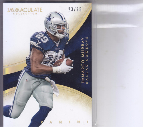 2014 Immaculate Gold Demarco Murray Rb Cowboys /25