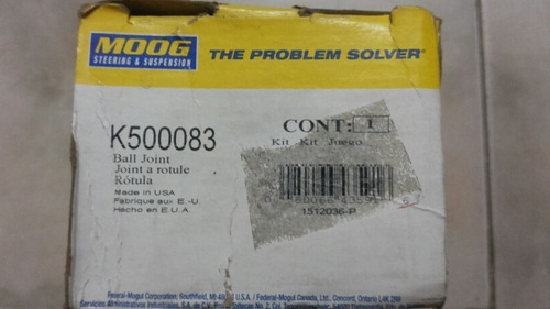 Muñón Inferior Trailblazer Marca Moog K500083