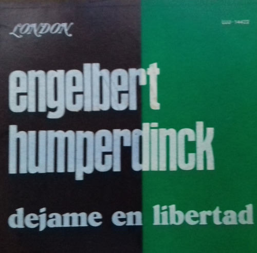 Engelbert Humperdinck Dejame En Libertad Raro Vinilo Lp Pvl