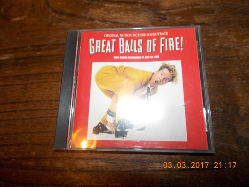 Cd Orig Great Balls Of Fire- Bolas De Fuego- Jerry Lee Lewis
