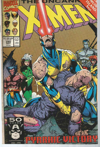 The Uncanny X-men 280 - Marvel - Bonellihq Cx140 J19